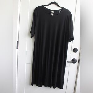 Eileen Fisher Black Jersey Dress